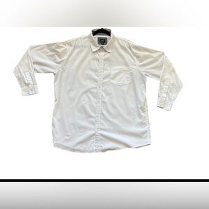 Lee Shirt Mens XXL White Button Front (0734)